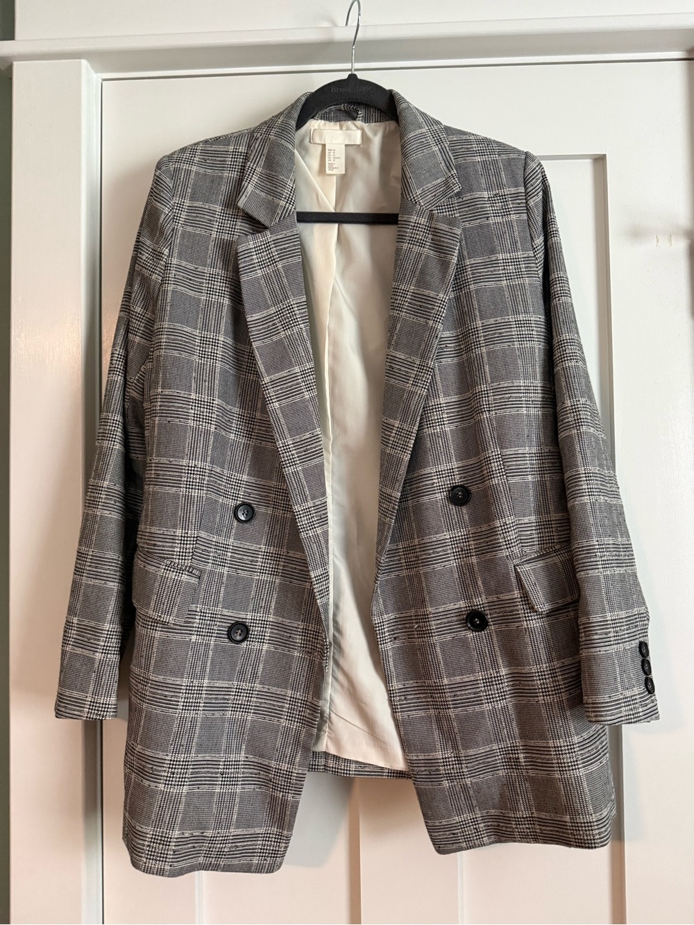Plaid Blazer Jacket